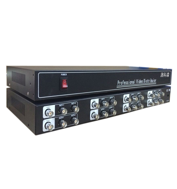 8進(jìn)16出AHD/TVI/CVI高清分配器